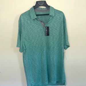 Van Heusen 1/4 button polo shirt